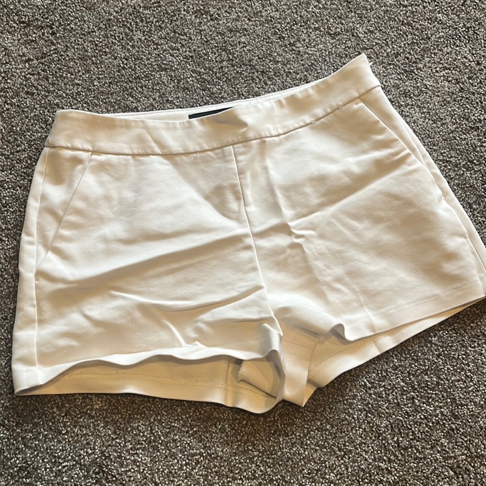 Express White Women's Shorts